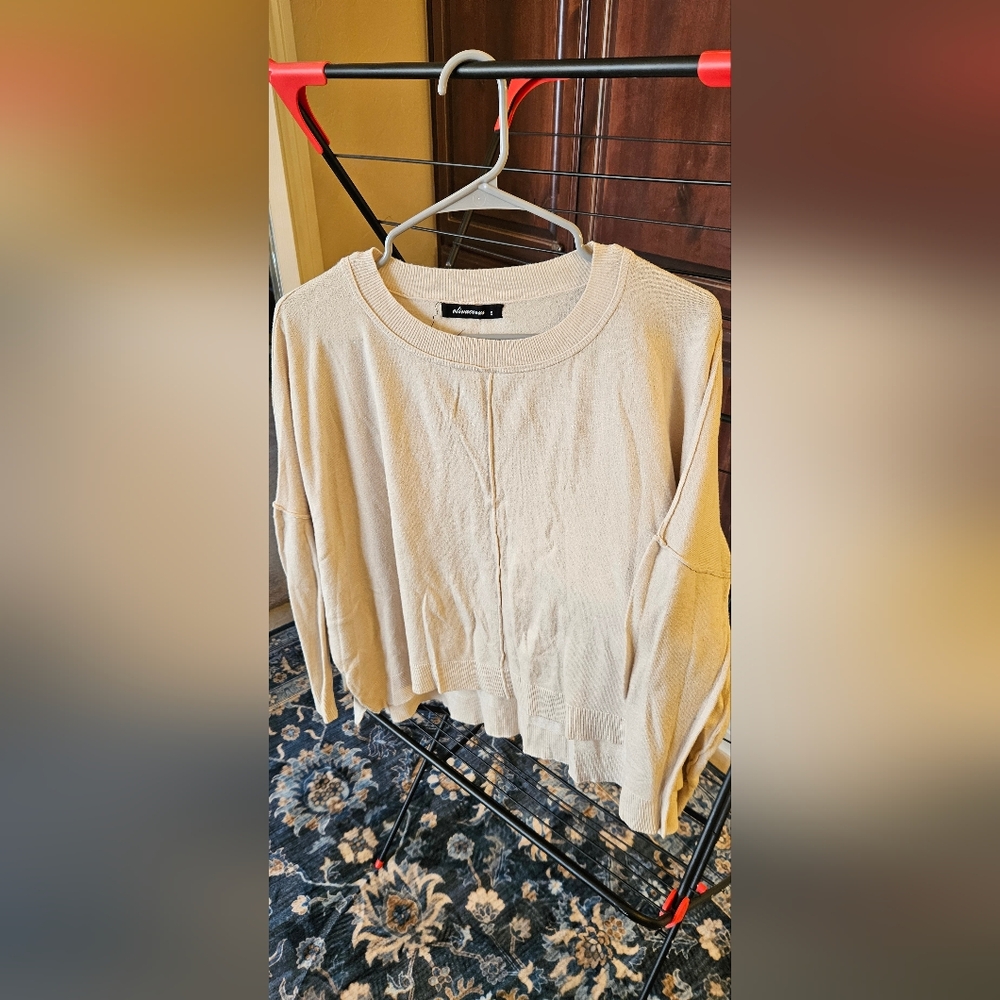 Olivaceous Cream Sweater